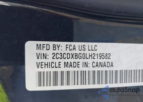 2020 Dodge Charger Sxt Rwd z USA, uszkodzony, nr VIN 2C3CDXBG0LH219582